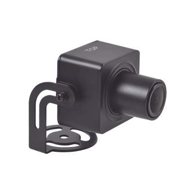 Cámara Oculta IP 2 Megapixel / Lente 2.8 mm / H.265+ / Interior / WDR / 12 Vcc / Ultra Baja Iluminación / Entrada de Audio