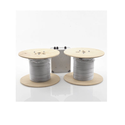 Kit de Cable Sensor Perimetral Para Cercas Ciclonicas IRONCLAD/ 305 METROS / 2 ZONAS; 152 METROS POR ZONA / Sin Falsas Alarmas por Viento / TODO Incluido TARJETA LPU400/ Calibración por Software - Image 4