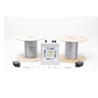 Kit de Cable Sensor Para Cerca Ciclonica IRONCLAD / 150 METROS / 2 ZONAS; 75 METROS POR ZONA / Sin Falsas Alarmas por Viento / TODO Incluido/TARJETA LPU400/ Calibración por Software - Image 6