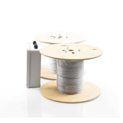 Kit de Cable Sensor Para Cerca Ciclonica IRONCLAD / 150 METROS / 2 ZONAS; 75 METROS POR ZONA / Sin Falsas Alarmas por Viento / TODO Incluido/TARJETA LPU400/ Calibración por Software - Image 3