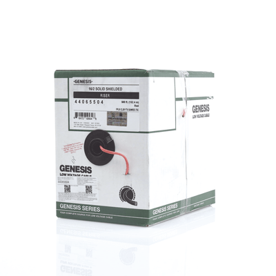 Bobina de 152 Metros de Alambre / 2 x 16 AWG / Riser / BLINDADO / Tipo FPLR / Color Rojo / Para Aplicaciones en Sistemas de Detección de Incendio y Sistemas de Evacuación - Image 2