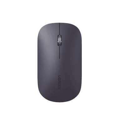 Mouse inalámbrico 2.4 GHz | Ultra Delgado y Silencioso | DPI 1000/1600/2000/4000 (Ajustable)  | Alcance 10m | Scroll de Aluminio | Adaptable a diferentes superficies | Diseño suave al tacto | Contiene Receptor USB | Color Negro. - Image 2