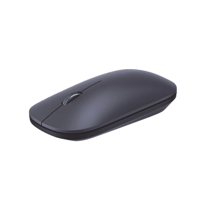 Mouse inalámbrico 2.4 GHz | Ultra Delgado y Silencioso | DPI 1000/1600/2000/4000 (Ajustable)  | Alcance 10m | Scroll de Aluminio | Adaptable a diferentes superficies | Diseño suave al tacto | Contiene Receptor USB | Color Negro. - Image 3