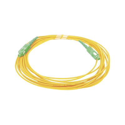 Jumper de Fibra Óptica Monomodo SC/APC - SC/APC Simplex, color amarillo, 5 metros - Image 3
