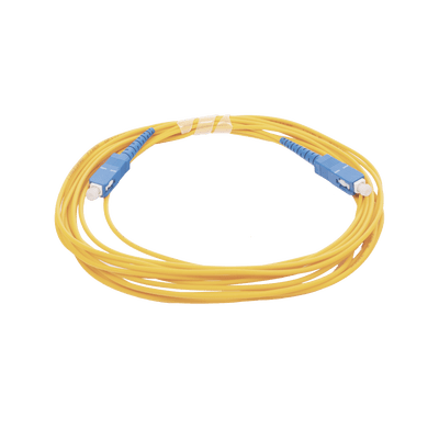 Jumper de Fibra Óptica Monomodo SC/UPC - SC/UPC Simplex, color amarillo, 5 metros - Image 3