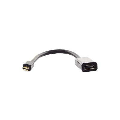 Convertidor Mini Display Port a HDMI / 4K@30Hz / Thunderbolt / Blindaje interno múltiple / Carcasa ABS / Longitud de 25 cm - Image 2