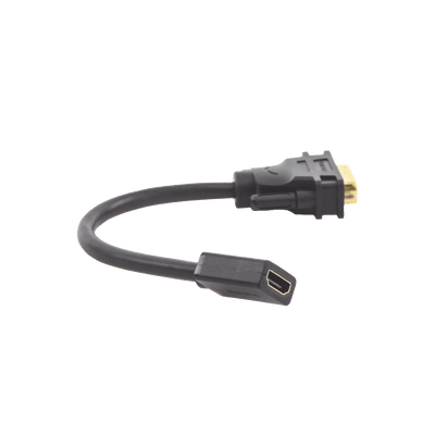 Convertidor DVI macho a HDMI Hembra | Bidireccional | DVI 24+1 | 1080P@60Hz | Cable de 22cm | Negro. - Image 5