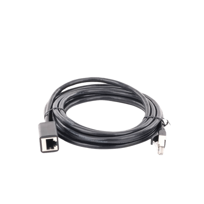 Cable de Extensión Cat6 RJ45 F/UTP / Macho a Hembra / 3m / Método de conexión 568B / Velocidad de transmisión 1000Mbps / Ancho de banda del canal 250MHz /Caja de Cobre / Negro - Image 4
