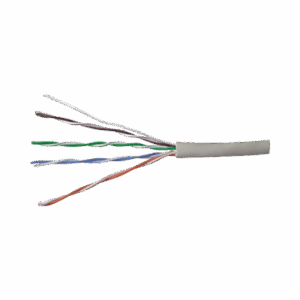 Bobina de Cable UTP 305 m. de Cobre, PanNet, Gris, Categoría 5e (24 AWG), PVC (CM), de 4 pares