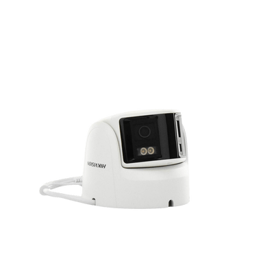 [FlexVu] [ PROTECCIÓN ACTIVA ] Turret IP Panorámica 4 Megapíxel / 2 Lentes 2.8 mm (180°) / Imagen a Color 24/7 (ColorVu) / PoE / WDR 130° / IP67 / ACUSENSE / Luz Estroboscópica y Alarma Audible / 30 mts Luz Blanca / Mic - Image 6