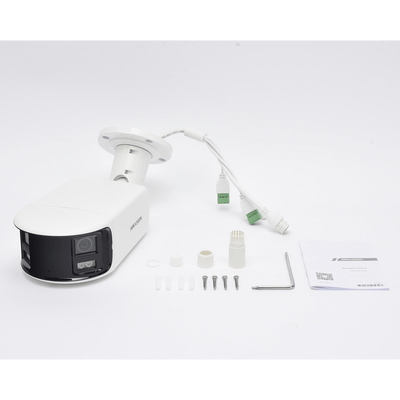 [FlexVu] [ PROTECCIÓN ACTIVA ] Bala IP Panorámica 4 Megapixel / 2 Lentes 2.8 mm (180°) / Imagen a Color 24/7 (ColorVu) / PoE / WDR 130° / IP67 / ACUSENSE / Luz Estroboscópica y Alarma Audible / 40 mts Luz Blanca / Micro SD - Image 3