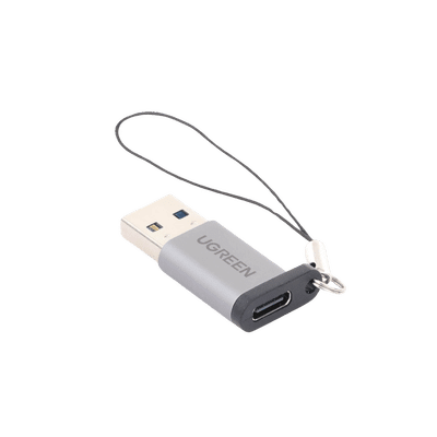 Adaptador USB 3.0 Macho a USB-C 3.1 Tipo C Hembra |Carga y Sincronización de Datos | Admite Corriente de 3A | Transferencia de hasta 5 Gbps | Amplia Compatibilidad | Chip VL160 | Caja de Aluminio | Color Gris - Image 4