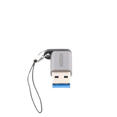 Adaptador USB 3.0 Macho a USB-C 3.1 Tipo C Hembra |Carga y Sincronización de Datos | Admite Corriente de 3A | Transferencia de hasta 5 Gbps | Amplia Compatibilidad | Chip VL160 | Caja de Aluminio | Color Gris - Image 5