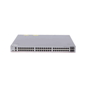 Switch Core Administrable Capa 3 con 48 puertos Gigabit + 4 SFP+ para fibra 10Gb, gestión gratuita desde la nube.