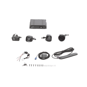 Kit DVR Móvil 1080P / Incluye 4 Cámaras TURBOHD 1080P / Modulo 4G y GPS / Soporta Memoria SD / Visualización por Hik-Connect Teams