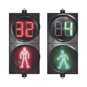 Semáforo Peatonal / Cuenta Regresiva / Rojo / Verde / Dinamico / Diámetro 20 Cm.