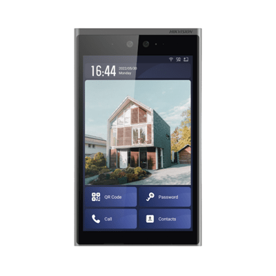 Frente de Calle IP 2 Megapixel (1080p) / Multiapartamento / Pantalla 10.1" Touch Screen / Reconocimiento Facial / Android / IP65 / IK07 / Soporta Modulo de Botones y Huella (por Separado)