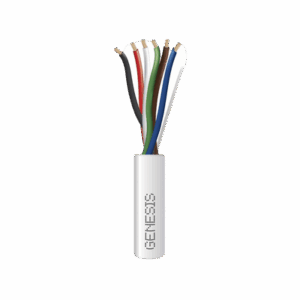 Bobina de 305 Metros / Cable de Cobre / 6 x 22 AWG / Riser / Tipo CMR-CL3R / Para Aplicaciones de Control de Acceso / Alarmas de Intrusión / Automatización / Interfonos y TV Porteros