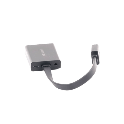 Adaptador HDMI a VGA / Resolución 1080P / Audio 3.5mm / Con Puerto Micro USB para Alimentación / Plug &  Play / No Requiere Controlador / ABS / Flexible y Duradero - Image 2