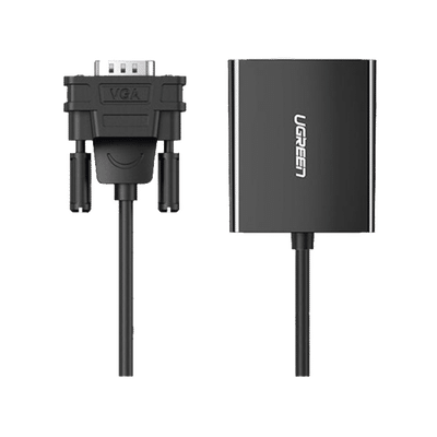 Entrada: VGA Macho / Salida: HDMI Hembra / Resolución de 1080P@60Hz / Puerto Estéreo de 3.5 mm / Plug and Play, Sin Controlador / Longitud del Cable 15 cm. / Incluye Cable de Alimentacion USB / Incluye Cable de Audio de 3.5mm.