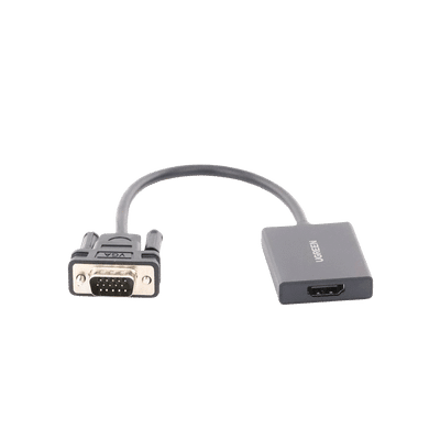 Entrada: VGA Macho / Salida: HDMI Hembra / Resolución de 1080P@60Hz / Puerto Estéreo de 3.5 mm / Plug and Play, Sin Controlador / Longitud del Cable 15 cm. / Incluye Cable de Alimentacion USB / Incluye Cable de Audio de 3.5mm. - Image 4