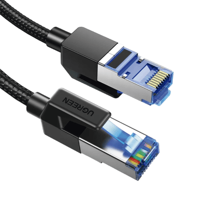 Cable Ethernet Cat8 CLASSâ… F/FTP Redondo con Malla de Nylon 2 Metros - Image 3