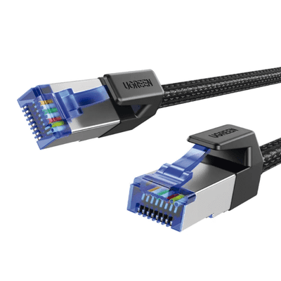 Cable Ethernet Cat8 CLASSâ… F/FTP Redondo con Malla de Nylon 5 Metros - Image 2