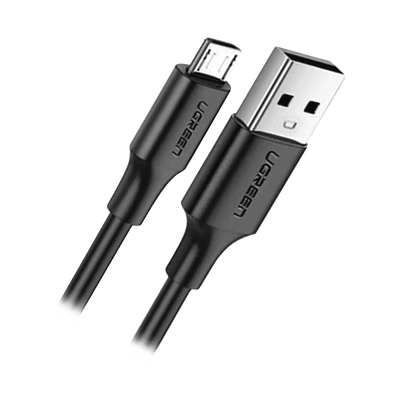Cable USB-A a Micro USB | 1 Metro | Tecnología de Carga Rápida Qualcomm / QC 3.0/2.0 | Recarga hasta 18W | Transmisión de Datos hasta 480Mbps | Tecnología de Carga Segura | Hasta 5,000 Flexiones | ABS y PVC de Alta Duraci&o