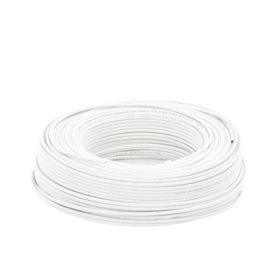 Bobina de 100 Metros / Cable de CCA / 4 x 22 AWG / Tipo Aluminio Revestido de Cobre / Aplicaciones en Alarmas de Intrusión /Automatización