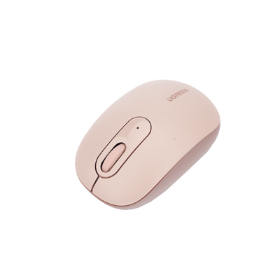 Mouse Inalámbrico 2.4G 800/1200/1600/2400 DPI | Función de 3 botones | Alcance 10m | Silencioso |  Ergonómico | Anti-caída y Anti-interferencias | Batería Alcalina AA incluida  | Color Dusty Pink. - Image 4