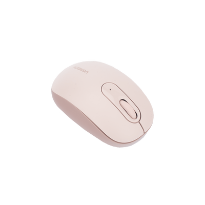 Mouse Inalámbrico 2.4G 800/1200/1600/2400 DPI | Función de 3 botones | Alcance 10m | Silencioso |  Ergonómico | Anti-caída y Anti-interferencias | Batería Alcalina AA incluida  | Color Dusty Pink. - Image 5