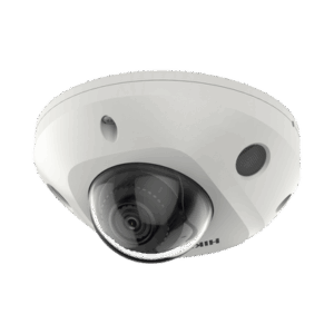 Mini Domo IP 6 Megapixel / Lente 2.8 mm / 30mts IR EXIR / Micrófono Integrado / Exterior IP67 / IK08 / PoE / DARKFIGHTER / Alarmas y Audio I/O / ONVIF / Micro SD / 4 Analíticos: AcuSense, Deteccion Facial, Conteo de Personas por Cruce y Zona