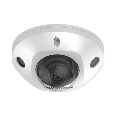 Mini Domo IP 6 Megapixel / Lente 2.8 mm / 30mts IR EXIR / Micrófono Integrado / Exterior IP67 / IK08 / PoE / DARKFIGHTER / Alarmas y Audio I/O / ONVIF / Micro SD / 4 Analíticos: AcuSense, Deteccion Facial, Conteo de Personas por Cruce y Zona - Image 4