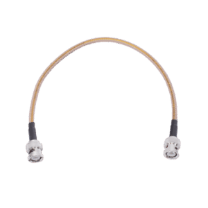 Jumper de 30.5 cm con cable LP142 BNC Macho a BNC Macho.