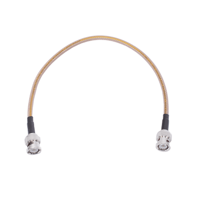 Jumper de 30.5 cm con cable LP142 BNC Macho a BNC Macho.