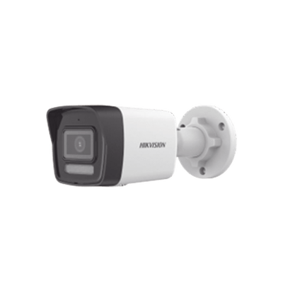 [Dual Light] Bala IP 6 Megapixel / Lente 2.8 mm / 30 mts IR + 30 mts Luz Blanca / Micrófono Integrado / ACUSENSE Lite / Exterior IP67 / H.265 / PoE / Micro SD