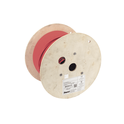 Bobina de Cable UTP de 4 Pares, Vari-MaTriX, Cat6A, 23 AWG, LSZH (Libre de Gases Tóxicos), Color Rojo, 305m - Image 3