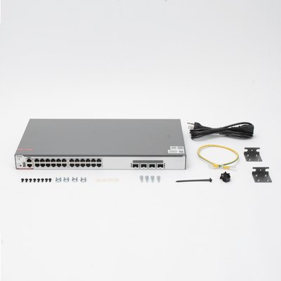 Switch Core PoE 802.3bt 370W Capa 3 Multi-Gigabit 24 puertos 5Gb/2.5Gb/1Gb/100M, 4 puertos fibra SFP28 25Gb - Image 4