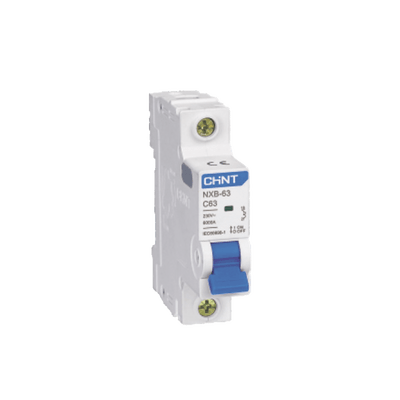 Pastilla para Riel Din, 1 Polo, 20 Amp, Vca:110/415v, 6kA, Catálogo: NXB631PC20, Serie: NXB-63.