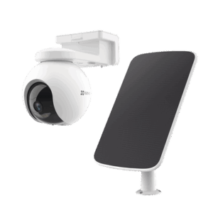 Kit de Cámara de Batería Recargable  y Panel Solar / Wi-Fi / Almacenamiento Gratuito en Memoria Interna de 32 GB / Incluye 1 pieza de CS-HB8 y 1 Pieza de CS-CMT-SOLARPANEL-E