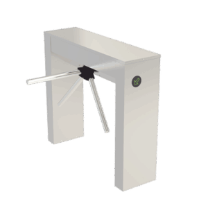 Torniquete Trípode Bidireccional de Acero Inoxidable Con Indicadores de Paso / Para Aplicaciones de Interior y Exterior Protegido / Tipo Puente
