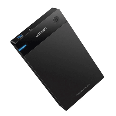 Carcasa de Disco Duro para  3.5" y  2.5" (Enclosure) | Con Cable USB 3.0 | Para HDD 3.5" / SSD 2.5" | SATA I/II/III | UASP | Hasta 16 TB | Compatible con Windows, Linux, Mac OS | No Requiere Controlador | Cable 1m | Incluye Adaptador d - Image 2