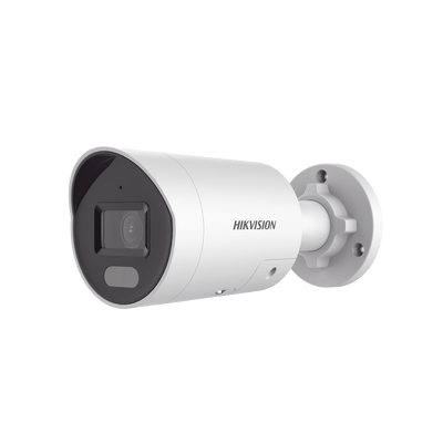 [Dual Light + ColorVu] Bala IP 4 Megapixel / Lente 2.8 mm / 40 mts IR + 40 mts Luz Blanca / Microfono Integrado / Exterior IP67 / WDR 130 dB / Videoanaliticos (Filtro de Falsas Alarmas) / Captura Facial / PoE / ACUSEARCH