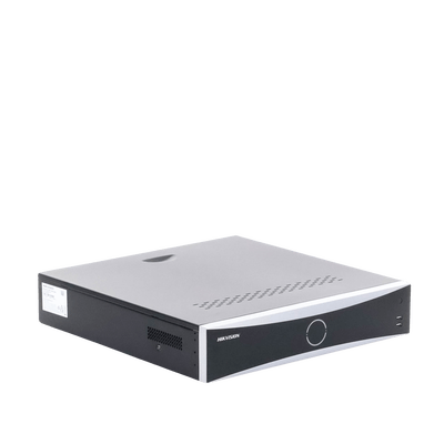 NVR 12 Megapixel (4K) / 32 Canales IP / Reconocimiento Facial / AcuSense (Evita Falsas Alarmas) / 8 Bahías de Disco Duro /  2 HDMI en 4K / Alarmas I/O - Image 3