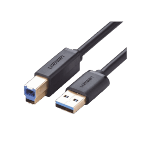 Cable USB-A 3.0 macho a USB-B macho / Ideal para Impresora, Escáner, Pianos, Barras de sonido, etc. / Plug & Play / Compatibilidad Universal / 2 metros