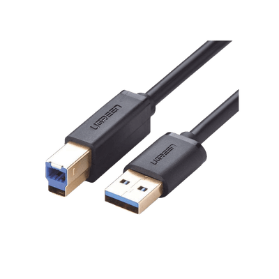 Cable USB-A 3.0 macho a USB-B macho / Ideal para Impresora, Escáner, Pianos, Barras de sonido, etc. / Plug & Play / Compatibilidad Universal / 2 metros