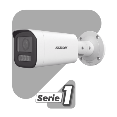 Bala IP 4 Megapíxel / Lente Motorizado 2.8 a 12 mm / Dual Light (50 mts IR + 50 mts Luz Blanca) / ACUSENSE Lite / Microfono Integrado / Exterior IP67 / WDR 120 dB / PoE  / Micro SD - Image 2