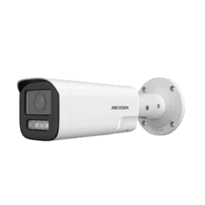 Bala IP 4 Megapíxel / Lente Mot. 2.8 a 12 mm / Dual Light (50 mts IR + 50 mts Luz Blanca) / ACUSENSE Lite / Audio de Dos Vías /  Luz Intermitente y Alerta de Audio / Exterior IP67 / WDR 120 dB / PoE  / Micro SD