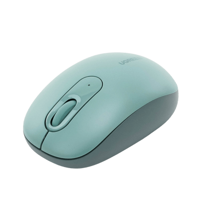 Mouse Inalámbrico 2.4G 800/1200/1600/2400 DPI | Función de 3 botones | Alcance 10m | Silencioso |  Ergonómico | Anti-caída y Anti-interferencias | Batería Alcalina AA incluida  | Color Green. - Image 3