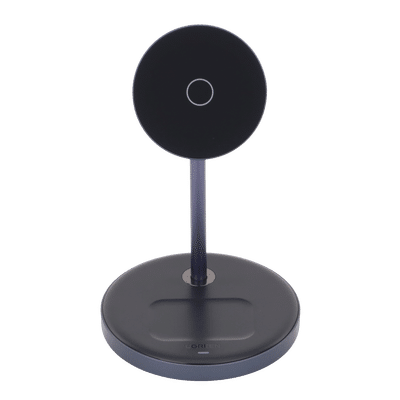 Estación de Carga Inalámbrica | 3 en 1 | Compatible con MagSafe | Perfecto para iPhone y  AirPods | Carga Rápida Adaptativa /Simultanea | Múltiples Protecciones | Luz Indicadora LED | Aleación de Aluminio | Incluye Cable - Image 5